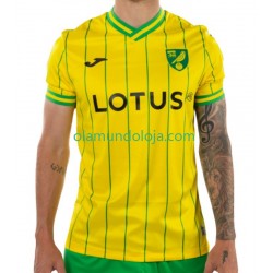 Camisola Norwich City Homem Equipamento Primeiro 2022-2023 Manga Curta